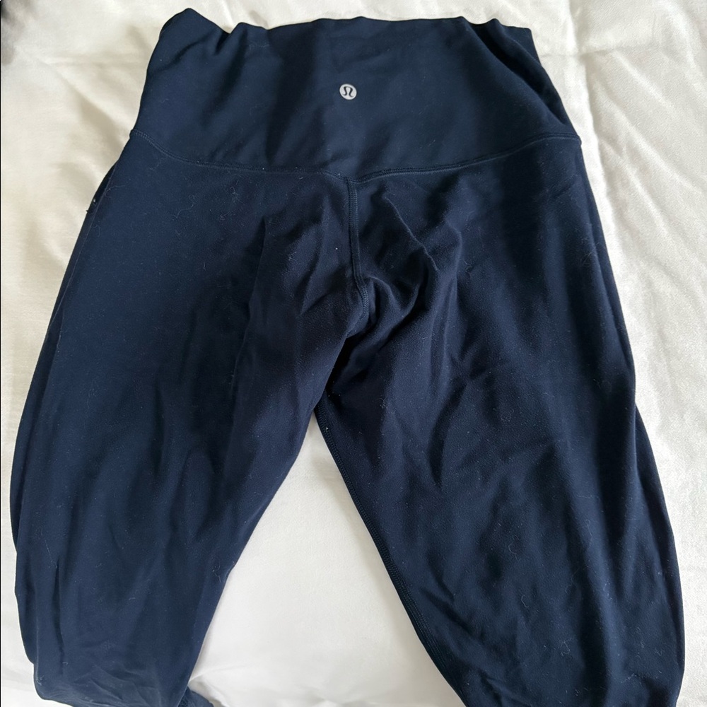 Lululemon align leggings, navy, 25” inseam size 8